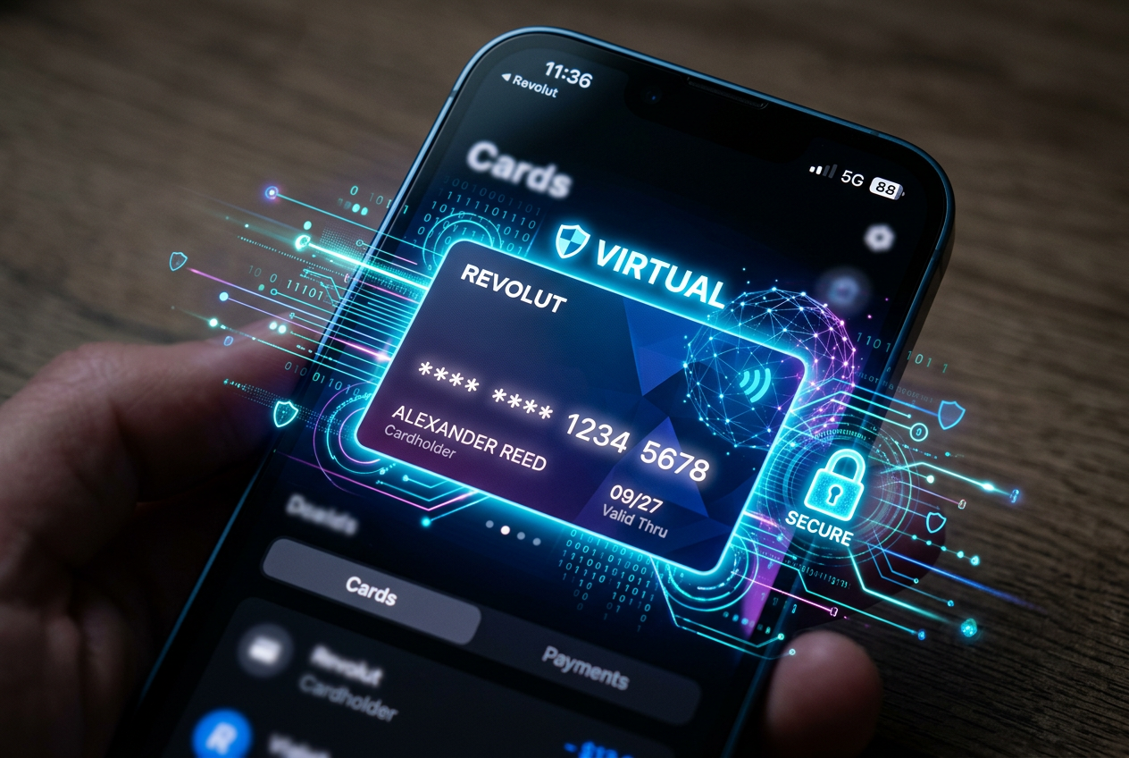 Cyberbezpieczeństwo i wirtualna karta Revolut